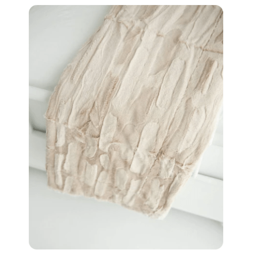 Sorbet Almond Croissant Plush Blanket, Size: Infant | Minky Couture