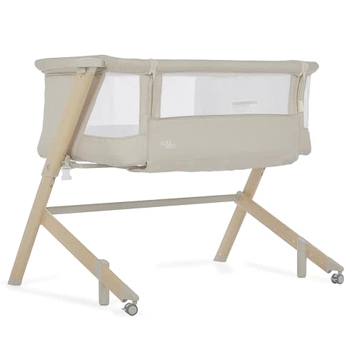 Evolur Stellar Bassinet and Bedside Sleeper, Beige