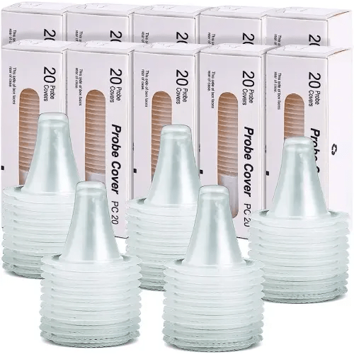 Ear Thermometer Covers Lens Filters Refill Caps for Ear Thermometer, BPA Free and Disposable Ear Thermometer Covers Caps (100)