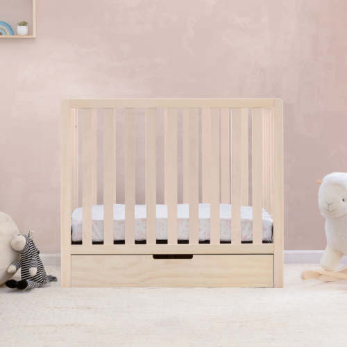 Colby 4-in-1 Convertible Mini Crib with Trundle