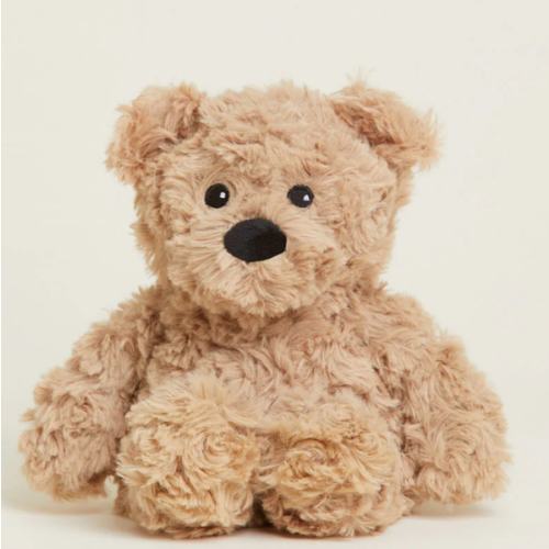 Microwavable Brown Curly Bear Warmies Junior | Warmies USA