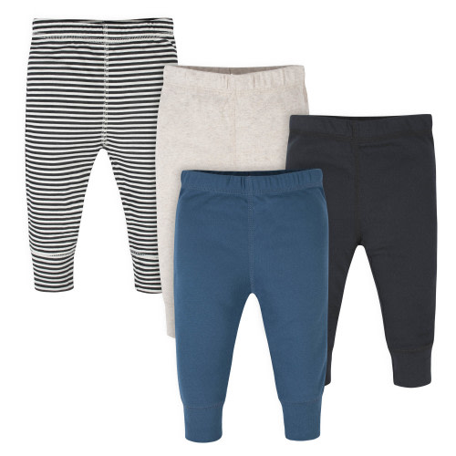 Onesies Brand Baby Boys Pants, 4-Pack, Sizes Newborn-12 Months