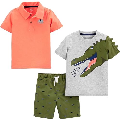 Simple Joys by Carter's baby-boys 3-piece Playwear Set