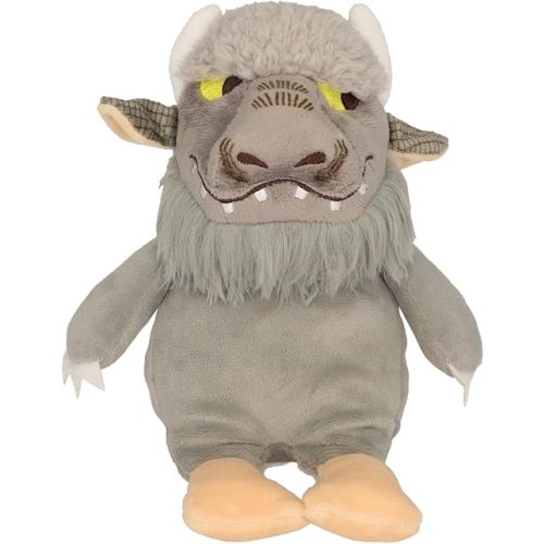KIDS PREFERRED Where The Wild Things are Plush 9 Inch Bernard Monster Stuffed Animal with Crinkle Feet and Bean Filled Bottom