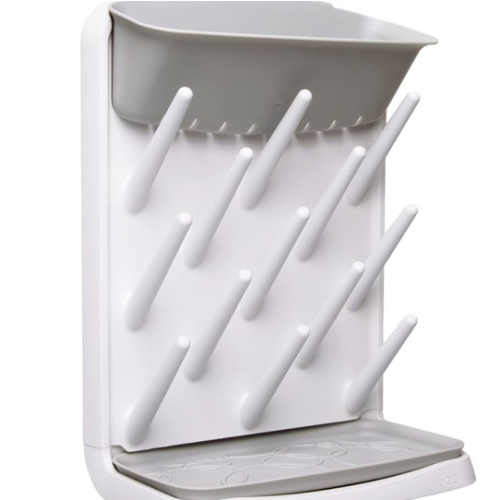 Ubbi Vertical Baby Bottle Drying Rack, Countertop Drying Rack Baby Accessory