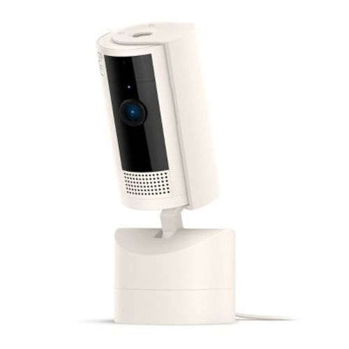 Ring Pan-Tilt Indoor Cam with 360° Horizontal Pan Coverage, Live View, Two-Way Talk, HD Video