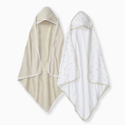 Little Ducks Organic Cotton Hooded Towels 2 Pack