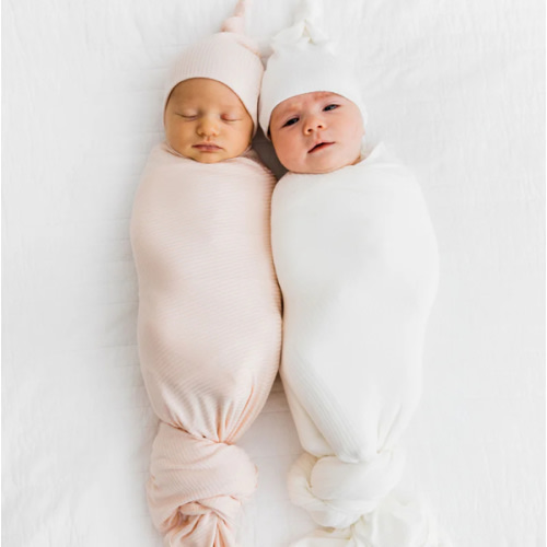 Rosie Ribbed Swaddle Blanket – Lou Lou & Company