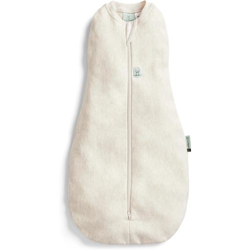 ergoPouch 1.0 TOG Cocoon Baby Sleep Sack 0-3 Months, Swaddle Sleeping Bag, Temperature Control Wearable Blanket (Oatmeal Marle)