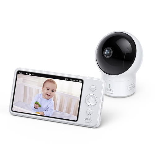 eufy Security by Anker Spaceview Pro Baby Monitor and Camera, 5-inch and 720p LCD Display, E83121D1