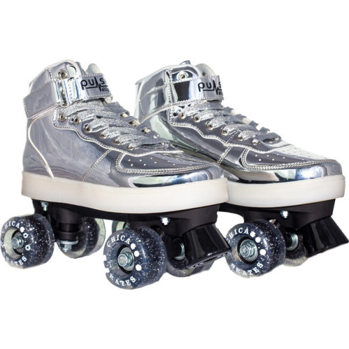 Pulse Sizzle Light-Up Skates, Silver