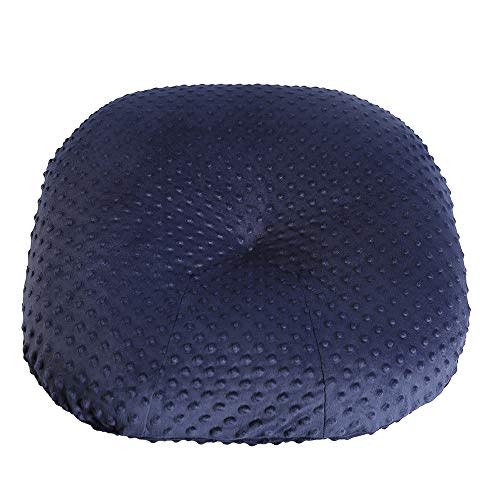 OWLOWLA Newborn Lounger Cover,Minky Removable Slipcover Fits Newborn Lounger for Baby Boy Girl(Navy)