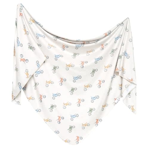 Copper Pearl Large Premium Knit Baby Swaddle Receiving Blanket Ryder