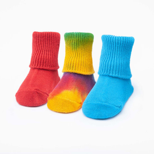 Organic Cotton Socks - Infant & Toddler Color Anklet 3 Pak