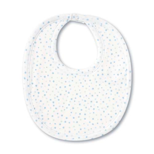 Kissy Superstars White Print Bib