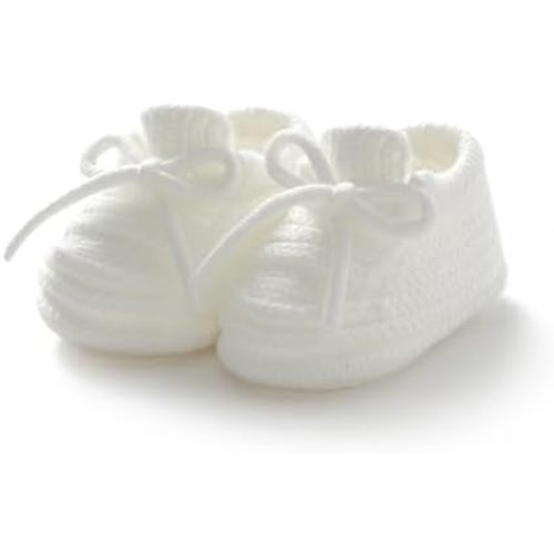 Neiwech Baby Booties Newborn Cozy Soft Warm Knitted Crib Shoes for Infants Boys Gilrs