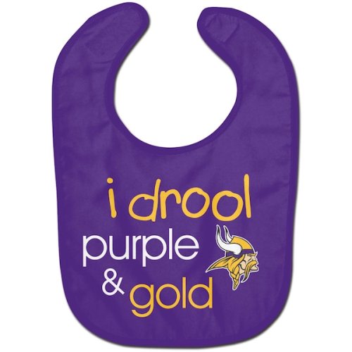 Infant Minnesota Vikings WinCraft Drool All-Pro Bib