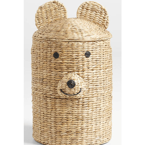 Bear Woven Kids Hamper with Handles