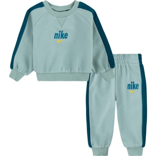 Baby Cozy Crewneck Sweatshirt & Joggers Set, 12M, Mineral