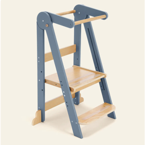 HARPPA Nordi | Foldable Toddler Tower, Best Presents for 2 year old, Foldable Kitchen Helper Tower, Montessori Towers, Wood tower, Kitchen Tower, Montessori Stool, Kitchen Stool Helper, Kitchen Chair, Kitchen Helper Tower, Kitchen Helper Stool, Helper Sto