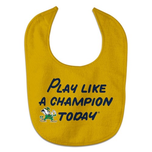 Newborn & Infant WinCraft Notre Dame Fighting Irish All-Pro Play Like A Champ Today Baby Bib