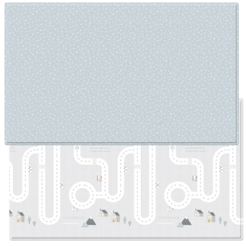 BABYCARE Playmat-Speckle Blue & Scandi Road – playmatusa.com