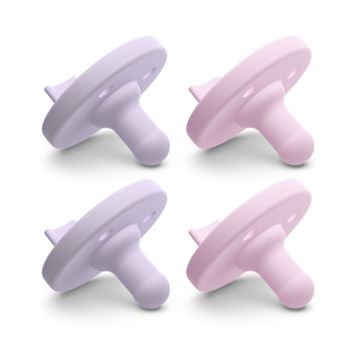 Philips Avent Soothie 3-18 months, lilac/pastel pink, 4 pack, SCF192/70