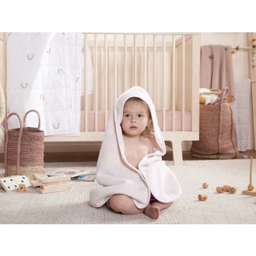 Hooded Baby Towel - Blush