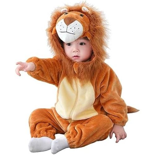 TONWHAR Unisex-Baby Animal Onesie Costume Cartoon Animal Outfit Homewear Kids' One-Piece Rompers