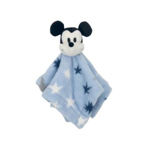 Disney Baby Mickey Mouse Stars Blue Lovey/Security Blanket