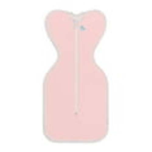 Love to Dream Swaddle Up™ Cotton 1.0 TOG Baby Sleep Sack, Arms Up Design, Twin Zipper, Small 8-13 lbs, Dusty Pink