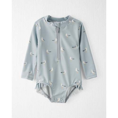 Baby Recycled 1-Piece Rashguard Swimsuit - Little Planet | Carter's