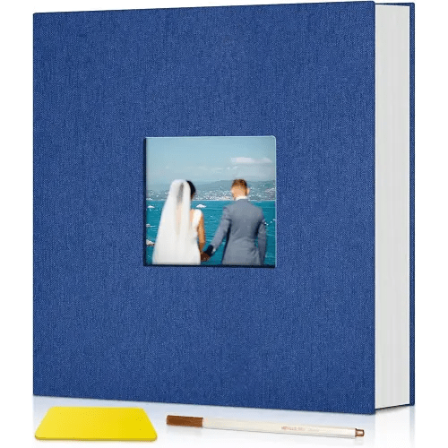 Popotop Photo Album Self Adhesive with Picture Display Window