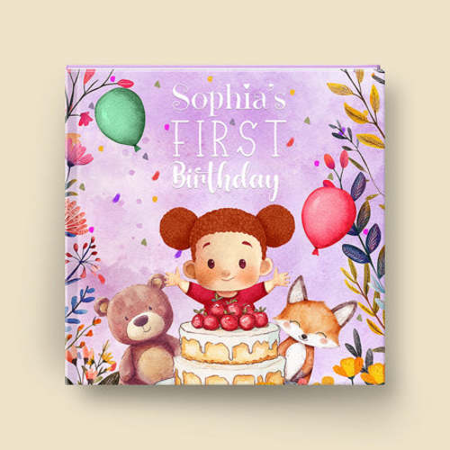 First Birthday Personalized Story Book