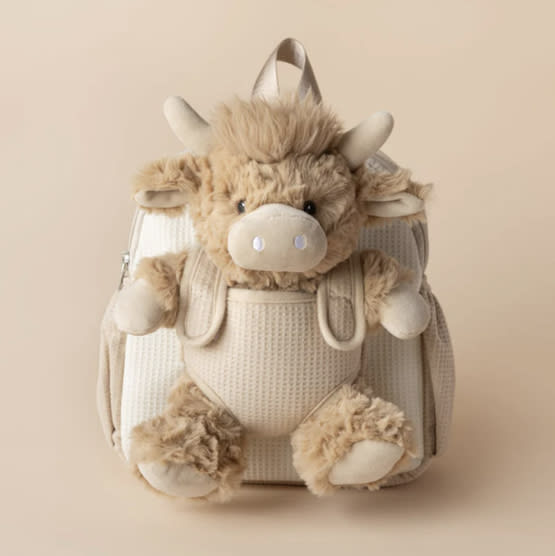 Moonkie Hug & Go™ Logan the Highland Cow