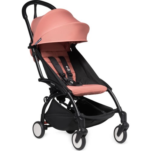 Stokke YOYO 3 Stroller 6M+ - Black Frame/Ginger Color Pack