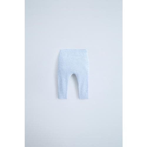 PALM TREE KNIT SWEATER - Pastel blue | ZARA