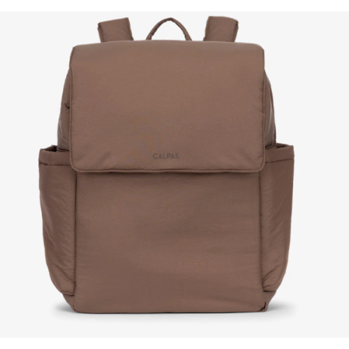 Diaper Backpack with Laptop Sleeve - HAZELNUT