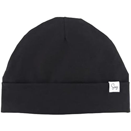 Jersey Beanie Hat for Newborn Baby Boys Girls Silky Satin Lined Hats Bonnet Toddler Infant Little Kids Beanies Caps