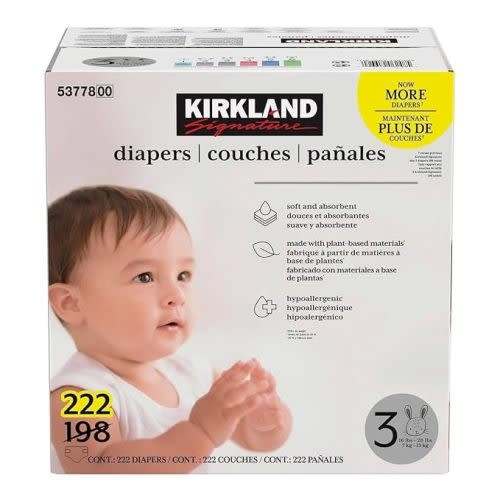 Kirkland Signature Diapers Size 3