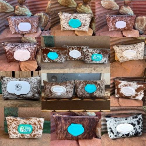Cowhide Wipe Cover - Etsy