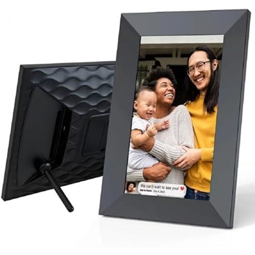ONN 10” Wi-Fi Digital Picture Frame Send Photos & Videos Instantly via The Free Frameo App 100096733