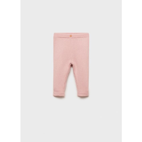 Cotton ribbed leggings - Kids | MANGO USA