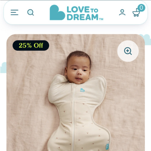 Swaddle Up™ 1.5 TOG Cotton Oatmeal Twigs