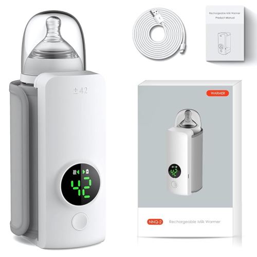 Bottle Warmer, Portable Baby Bottle Warmer for Travel, Baby Milk Warmer with LED Display, Accurate Temperature Control, USB Warmer Bottle, Comfortable Baby Feeding on The Go : Amazon.com.au: Baby
