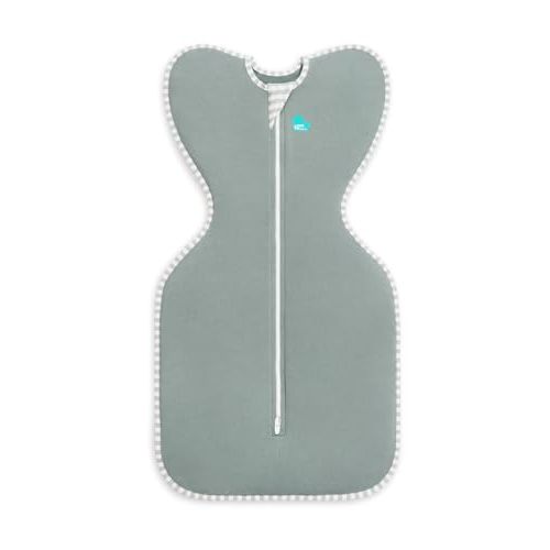 Love to Dream Swaddle UP, Baby Sleep Sack, Self-Soothing Swaddles for Newborns, Improves Sleep, Snug Fit Helps Calm Startle Reflex, New Born Essentials for Baby, 1.0 TOG, 5-8.5 lbs, Deep Olive