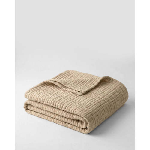 The Muslin Blanket - 100% Muslin Cotton (B1G1)- Color Dune Size Full