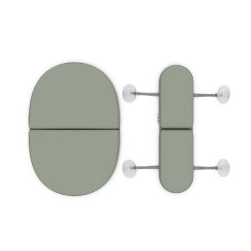 Lalo 2pc Baby Bath Knee And Elbow Saver Set - Sage