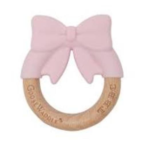 The Beaufort Bonnet Co. Pink Bow Teether