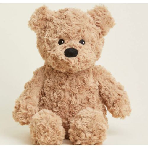 Brown Curly Bear Warmies | Microwavable Brown Curly Bear Warmies Stuffed Animal | Warmies USA